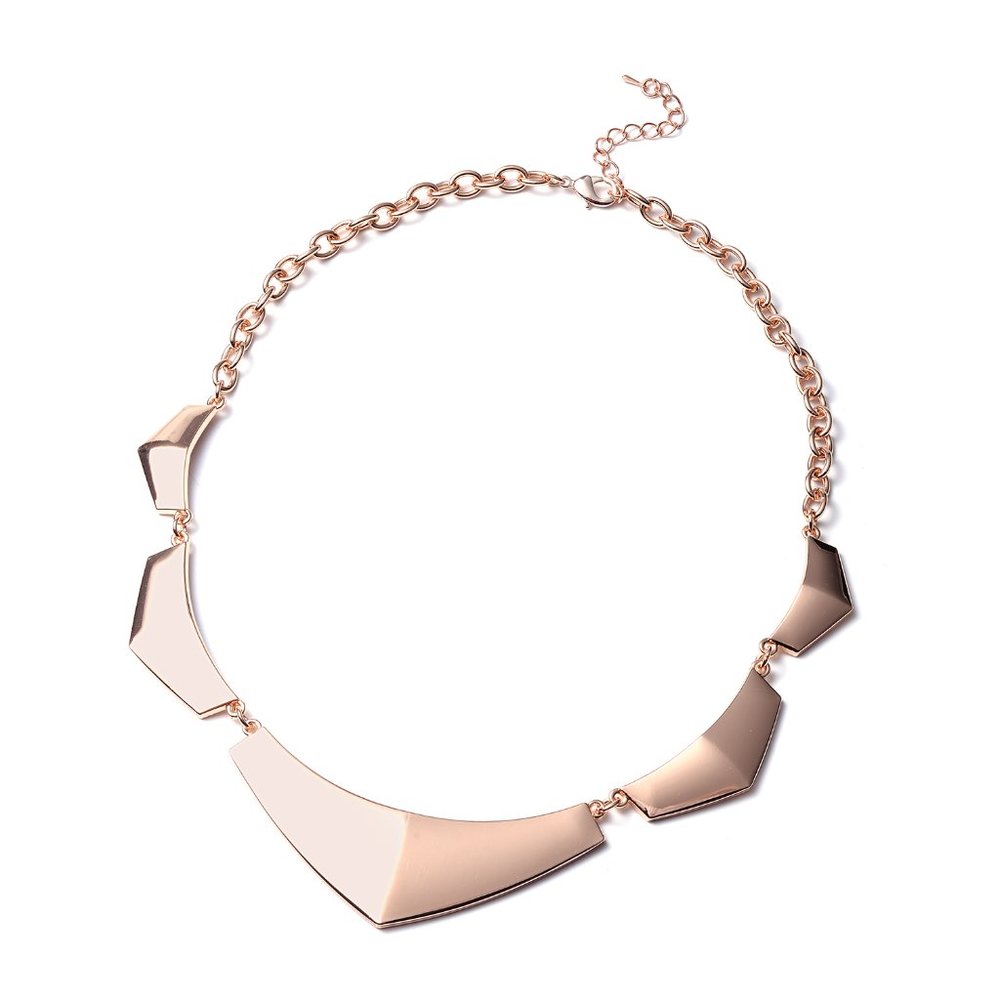 New Collar / Choker Necklace in Rosetone